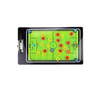 Generic Soccer Coaching Board Magnetic Strong Magnetism Easy to Operate Strategy Win Training School PE Class Green