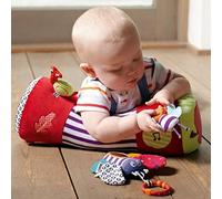 Generic Soft Baby Crawling Roller Pillow for Improved Fun, Promoting Crawling Ability, Encouraging, Ideal for Motor Skills Development and Muscle Exercises for Happy Babies for Parents (Colorful)