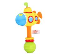 Generic Soft Cloth Baby Rattle Toy with Gentle Sound, Baby's Recognition, Submarine, Car, Handbell for Auditory Development, Suitable for Infants, Washable (#3)