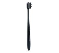 Generic Soft Micro-Nano Toothbrush with Black Bristles for Oral Care and Teeth Cleaning, Ergonomic Design Abs Manual Toothbrush with Anti-Slip Handle, Suitable for Sensitive Gums