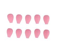 Generic Soft Silicone Dust Proof Makeup Brush Protector Covers, 10pcs Eye Shadow Brush Covers for Preventing Damage, Suitable for All Makeup Lovers
