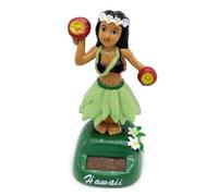 Generic Solar Dancing Hawaii Girl Dancing Figure, Car Dashboard Decor,Hawaiian hulas Girl Solar Dashboard Doll, Car Ornaments Doll, Solar Dancing Toy Dashboard Solar Powered Toy Girl Hawaii Car Decor