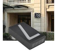 Generic Solar Power LED Number Sign Light for House Hotel Store Door Address Clear Numbers Energy Saving (Number 7)