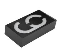 Generic Solar Power LED Number Sign Light Villa Gate Room Door Shop Gates Corridor Gates Address Plate, Polysilicon Material, 7.1x3.9x1.6in (Number 9)