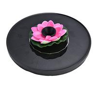 Generic Solar Powered Fountain, Floating Mini Solar with 4 Spraying Styles for Birdbaths Garden Pond Pool Outdoor (2)