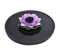 Generic Solar Powered Fountain, Floating Mini Solar with 4 Spraying Styles for Birdbaths Garden Pond Pool Outdoor (3)