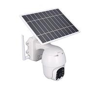 Generic Solar Powered Security Camera, Security Camera Super Clear 1080P 360° 3MP for Door (2.4GHz WiFi)