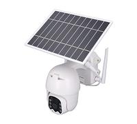 Generic Solar Powered Security Camera, Security Camera Super Clear 1080P 360° 3MP for Door (4G EU Version)