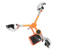 Generic Solar Sound Light Bird Repellers, 360° Rotating Wind Solar Drive Flashing Deterrent with High Volume Rain Proof Design, for Farm Orchard Field Power Grid Railway Airport