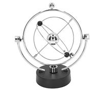 Generic Solar System Electronic Perpetual Motion Elegant Orbit Desktop Ornament for Learning Knowledge, Plastic Alloy Material 9.8 X 9.1 X 4.3in Size