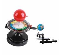 Generic Solar System Globes Educational DIY Sun Earth Moon Orbit Planetarium Model for Students Kids, Tools for Exploring Astronomy and Imagination (Colorful)
