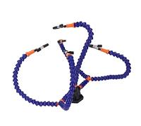 Generic Soldering Helping Hands Flexible Third Hand Station for Crafts Workshop 5 Claws, Lightweight Arms for Jewelry Making, Stable Base for Welding Professionals and Hobbyists (Blue)