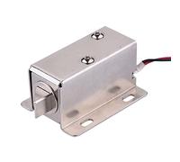 Generic Solenoid Electromagnetic Lock Ultra-Thin Design Compact Electronic Door Lock for Home Access Control Metal Durable 12V