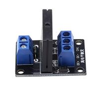 Generic Solid State Relay Module, 1-Channel Solid State Relay DC 5/12V AC Load Voltage, 2A Output for Electronic Control (5V)