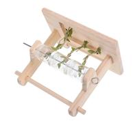 Generic Solid Wood Parrot Stand Pole Bird Cages Pet Hamster Chew Hammock Swing Birds Paw Trimmer Parrot Perch Bird Perch Nail Parrots Foraging Parrot Stand Perch Parakeet Wooden