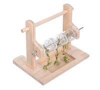 Generic Solid Wood Parrot Stand Pole Paw Trimmer Hamster Chew Bird Cages Pet Birds Hammock Swing Conure Bird Cage Stand Only Colorful Parrot Perch Sticks Bird Stand Wooden