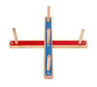 Generic Solid Wood Ring Toss Hoopla Game Non- Set for Hand-Eye Coordination Development