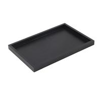 Generic Solid Wood Serving Tray, Rectangle Shape Tea Coffee Snack Food Plate with Raised Edges, for Restaurant Home Hotel Coffee Shop (30 * 20 * 2cm)