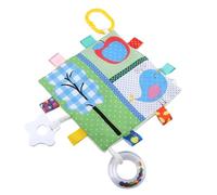 Generic Soothing Baby Appease Towel Soft Plush for Infant Visual Development and Finger Grip Strength Training (#1)