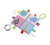 Generic Soothing Baby Appease Towel Soft Plush for Infant Visual Development and Finger Grip Strength Training (#2)