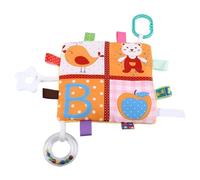 Generic Soothing Baby Appease Towel Soft Plush for Infant Visual Development and Finger Grip Strength Training (#4)