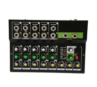 Generic Sound Cash Console System, Compact Clear Sound Professional 5 Channels Independent Adjustment for Streaming (GB Plug)