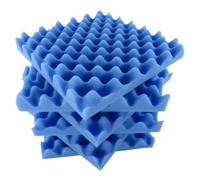 Generic Sound Proof Foam Panels For Walls, Sound Proof Panels For Walls 30 * 30 * 5cm 12 Piece Det Acoustic Foam For Homes, Ktvs, Studios, Theaters, Cinemas, Offices (Blue)