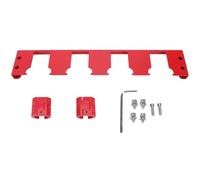 Generic Space-Saving Battery Holder for Packout, Precision DW 18V/20V Battery Storage Organizer, Sturdy Metal Wall-Mounted Storage Rack for Tool Batteries