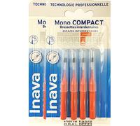 Inava Brossettes 1.5mm Mono Compact Espaces Larges Rouge 4 unités