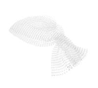 Generic Sparkling Diamond Hair Accessories Clothing Hair Bands Charm Keychain Hair Pins Fake Window Stickers Retro Decoration Hollow Hair Bands Car Pendant Ladies Cars Silver Rhinestones