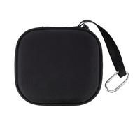 Generic Speaker Carrying Case water prevention Shockproof Hard Protective Travel Storage Cover with Mesh Pocket and Wristband Fit for Micro 2nd Gen Portable Speaker Black Inner Grey