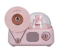 Generic Speaker with Odor Diffuser, Relieve the Retro Speaker Stress Hi Fi with Sleep to Sleep (Pink)