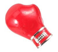 Generic Special Decoration Lapel Pin Red Metal Boxing Glove Brooch Pin for Men, Simple and Chic Personality Expression Badge for Sports and Casual Wear