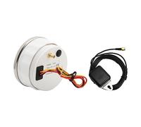 Generic Speed counter, Red 220 Km/H GPS 85 Mm GPS Odometer for Yacht for Boat for the Car (Black)