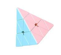 Generic Speed puzzle, Plastic Turning Puzzles Lovely Portable Toy to Travel At Home (Pyramid)