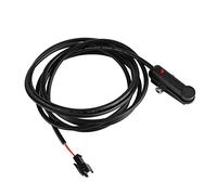 Generic Speed Sensor Hall Magnetic Head Reliable for Electric Bike Scooter Display Controllers Plastic Black