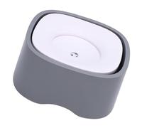 Generic Spill Proof Pet Water Bowl, Automatic Adjustable Floating Plate, Drip Controlled Design Bowl with Dishwasher Safe, Ideal for Dogs & Travel (Gray Color)