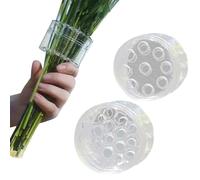 Generic Spiral Ikebana Stem Holder, Spiral Stem Holder for Flowers,Flower Arrangement Holder, Spiral Ikebana Stem Holder DIY Bouquet Twister Flower Floral Arrangement Holder for Vases Decor (S and L)