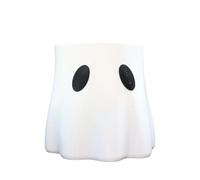 Generic Spooky Halloween Ghost Planter Pot, Cute Decorative Bucket for Candy, Succulents, Table Decor, Indoor Festive Decor for Home, Garden, Office, Party,Multifunctional Gift (19x18cm)