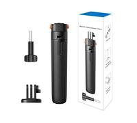 Generic Sport Camera Selfie Stick Tripod Magnetic Arrow Storage Case Stability for Action Camera for Hero 5/6/7/8/9/10/11/12/13, Aluminum Alloy Black 20.8in Extensible Portable Family Reunions