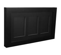 Generic Sports Card Display Case Frame, Baseball Card Holder, Wall Mount Trading Card Display Holder, Black Fibreboard, Space Saving Design, Suitable for 35-360PT Card Brick