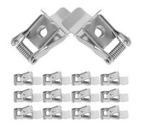 Generic Spotlight Spring Buckle 10Pcs Metal Downlight Spring Clips 2-Hole Light Securing Clamps for Recessed and Panel Lamp Installation