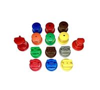 Generic Spraying Nozzles, Total of 5, Mix and Match, 110 Flat Fan, Deflector, Hollow Cone Tips for Knapsack Spraying, Weed Killing etc