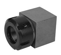 Generic Spring Collet Chuck Holder, Er32 Collet Holder Set Hard Steel CNC Lathe Engraving Machine Parts Square Chuck Block ER 32