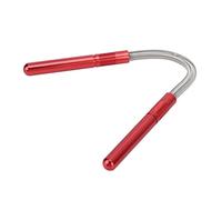 Generic Spring Facial Hair Epilator Stainless Steel Tool for Hair Removal and Glorious Look on the Go (Red)
