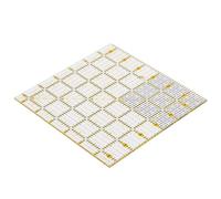 Generic Square Quilting Ruler Transparent Durable Plastic Tool for Seamstress 16 X 16cm Crafting Supplies