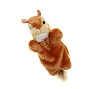 Generic Squirrel Hand Puppet Plush for Interactive Storytelling Props for Parent Playtime Soft and Comfortable Puppet for Home School and Kindergarten Activities