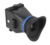 Generic ST-1 Camera Viewfinder Optical Glass LCD Viewfinder with Soft Rubber Patch for Comfortable Use Suitable for Elderly and Disadvantaged Groups Black