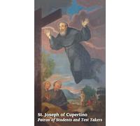 Generic St. Joseph of Cupertino Laminated Holy Card (5-pack) with Two Free Prayer Cards Included