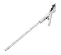 Generic Stable Iron Test Tube Clamp Stand Holder for Chemistry Experiments, Versatile Lab Clamp with Silver Iron Material Suitable for Schools and Experimental Settings